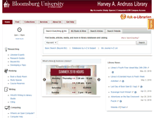 Tablet Screenshot of guides.library.bloomu.edu
