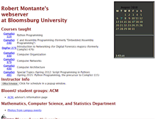 Tablet Screenshot of montcs.bloomu.edu