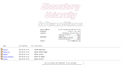 Desktop Screenshot of mirrors.bloomu.edu